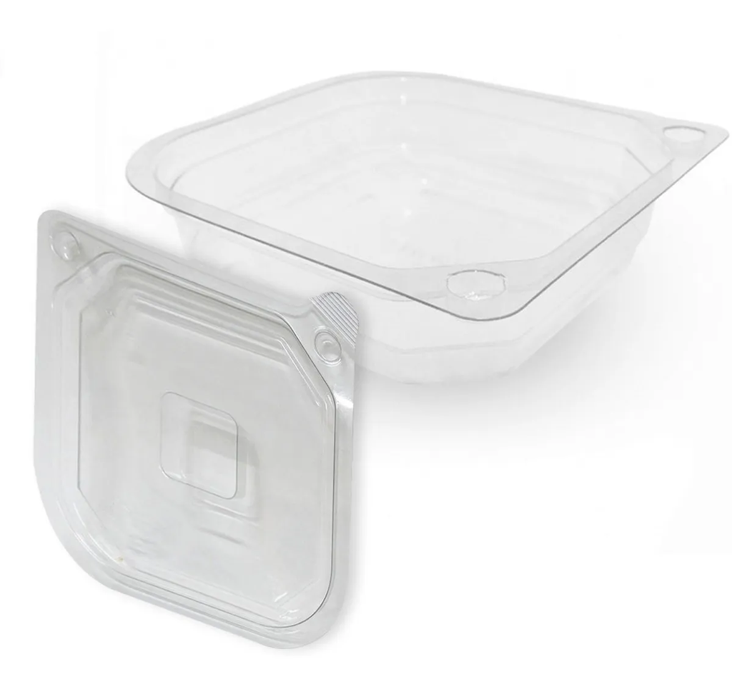 Envase Square Eco-Friendly "1/4 lt" c/25