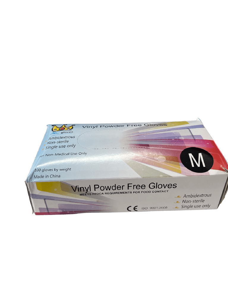 [GVM] Guante de Vinil Mediano c/100