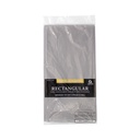 Mantel Rectangular Plata - Amscan