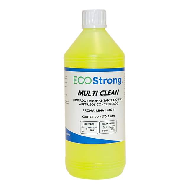Multi Clean - "Multi Usos" Limpiador Desinfectante Aromatizante concentrado Limon "1 lt."