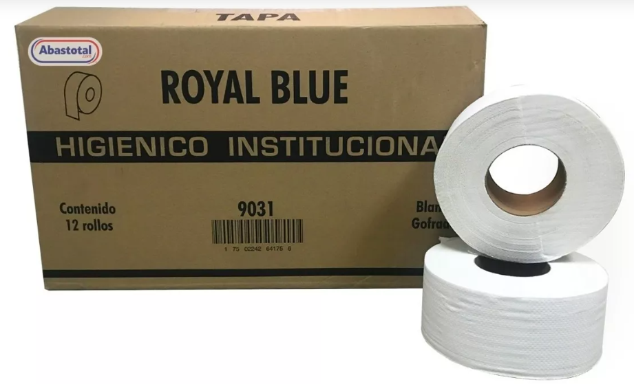 [9031] Papel Higiénico Junior Royal Blue x Caja c/12 rollos