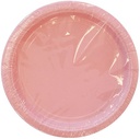 Plato Plástico Rosa #7 c/20 - Amscan