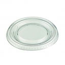 Tapa Biodegradable Plana Transparente sin apertura (para souffle 4oz) Pte c/100