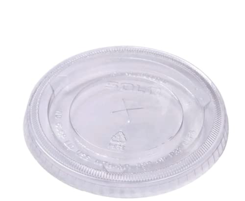 Tapa Plástica Solo 636TS p/Popote c/Perforación p/TD32 c/50