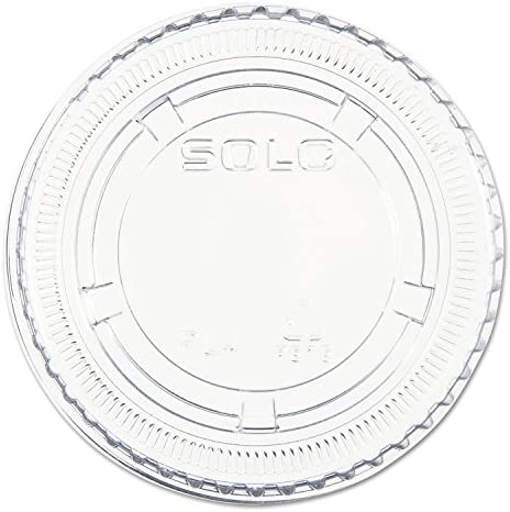 Tapa Plástica Solo Cup 4oz. Sin Respiradero c/125