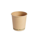 Vaso Biodegradable Cafe de Bambú 4oz (Bebida Caliente) Pte c/50