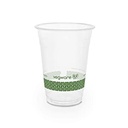 Vaso Biodegradable Transparente 16oz (Bebida Fría) Pte c/50
