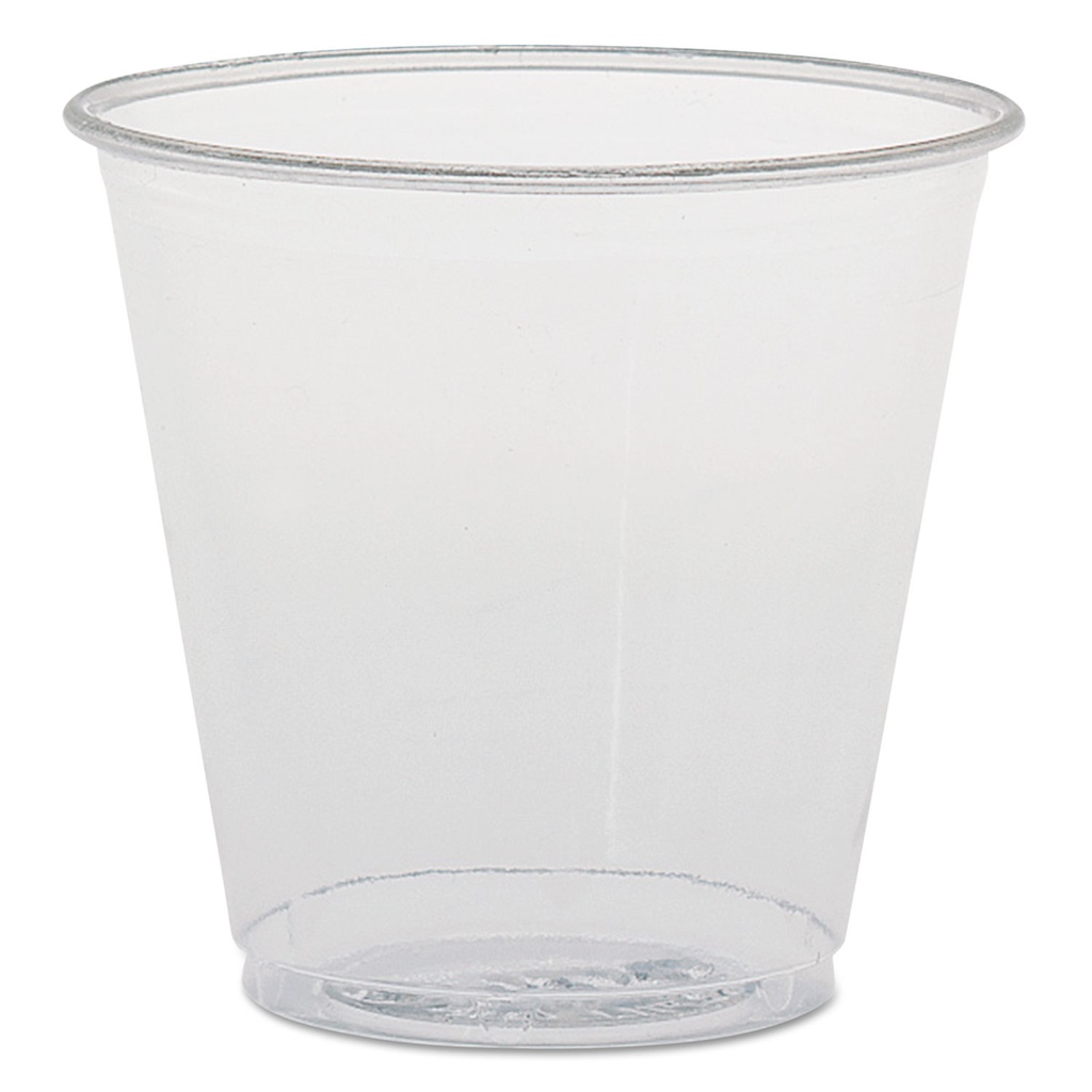 Vaso Plástico "Souffle" Cristal Solo 3.5oz c/100