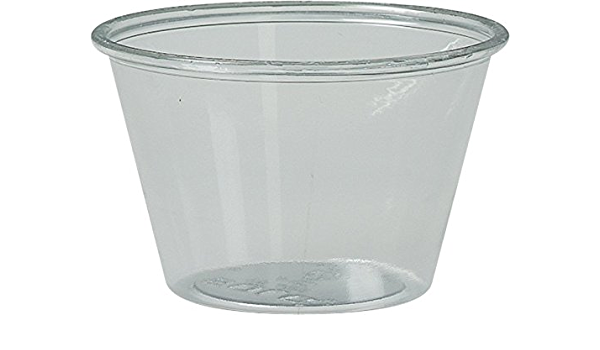 Vaso Plástico "Souffle" Cristal Solo 4oz. c/250