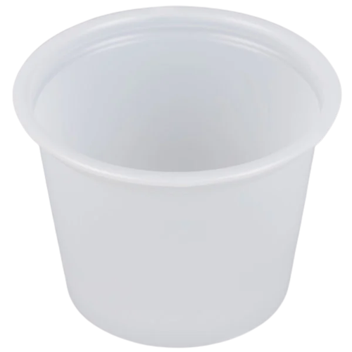 Vaso Plástico "Souffle" Traslúcido Solo 1oz c/250