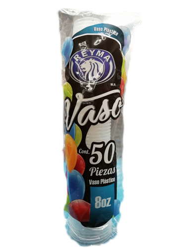 Vaso Plástico #8 c/50