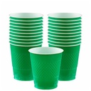 Vaso Plástico Verde Bandera #12 c/20 - Amscan