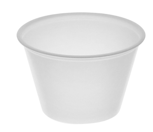 [YS400A] Vaso Plástico "Souffle" Traslúcido Pactiv 4oz c/200