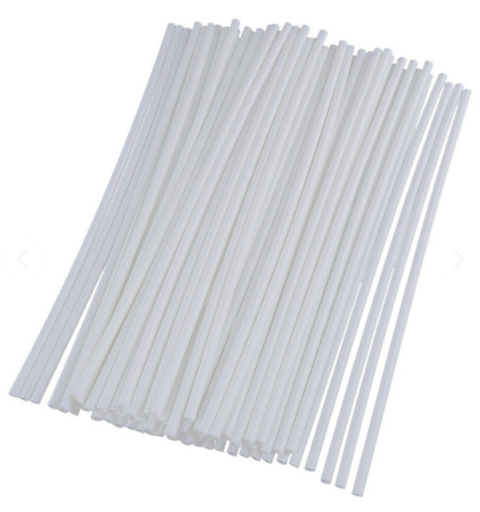 [PBBPLAMEGA] Popote Biodegradable Blanco PLA Estuchado MegaGreen 21cm c/2,000