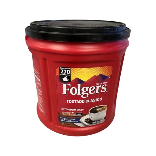 [CRF1230] Café Regular "Folgers" c/1.230Kg
