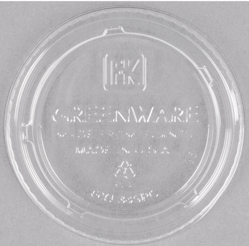 [GXL345PC] Tapa Bio Transparente Greenware (para souffle 4oz) Pte c/125