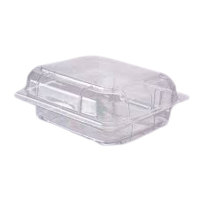 Domo Tipo Almeja Transparente 1714 CAJA con 500pz