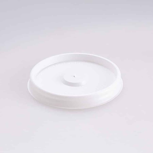 [LHRM-4] Tapa Blanca sin Apertura para Vaso Carton IP de 4oz c/100