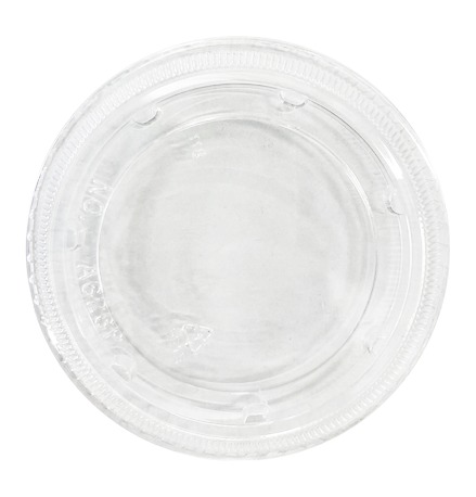 [A626-PNS] Tapa Plástica Lisa SIN Perforación IP para vasos 12/24oz. c/100