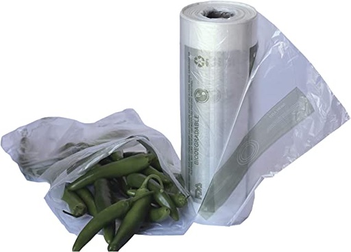 [C30405I] Bolsa Biodegradable en Rollo Alta Densidad 30x45 cm c/700