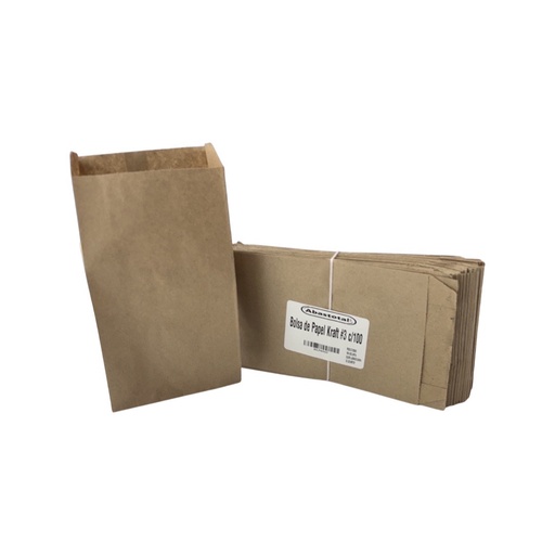 Bolsa de Papel Kraft #3 c/100
