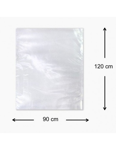 Bolsa Plana Transparente Baja Densidad10x20 "1kg."