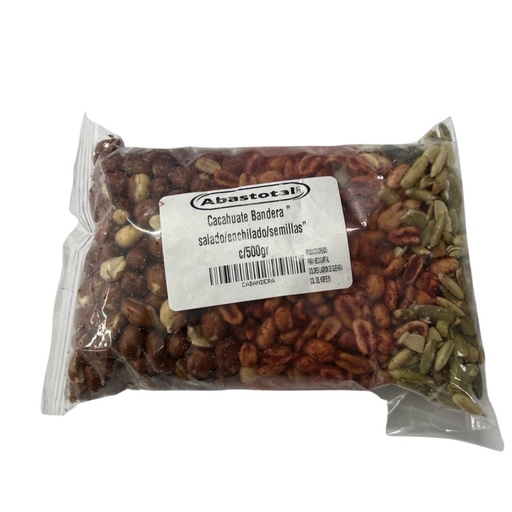 [237] Cacahuate Bandera "salado/enchilado/semillas" c/500gr
