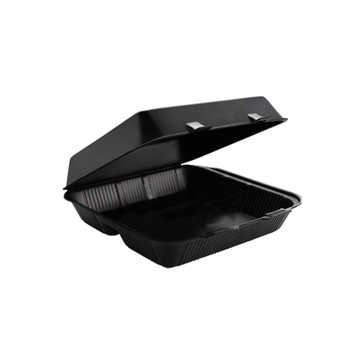 Contenedor 9x9 Liso Negro c/100