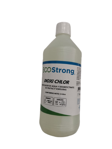 [DICL] Dioxi Chlor - Purificador de Agua y Desinfectante Frutas y Verduras "1 lt."