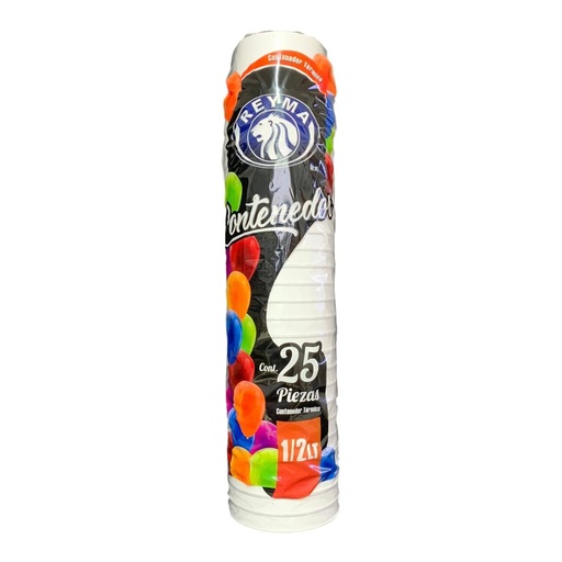 [VT1/2 Lto.] Envase Térmico 1/2 Litro c/25