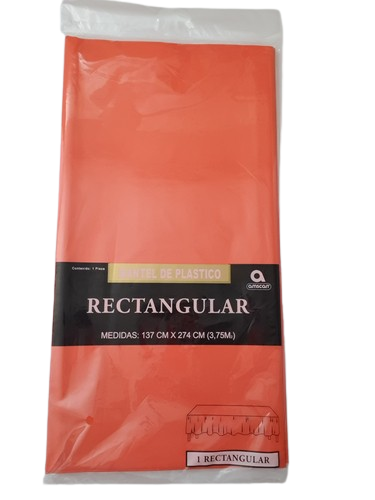 Mantel Rectangular Naranja - Amscan