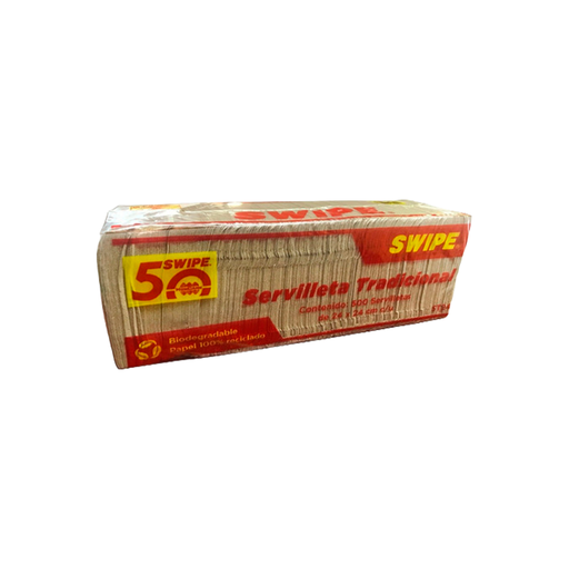 [PST245N] Servilleta Biodegradable color kraft Swipe c/450Pz
