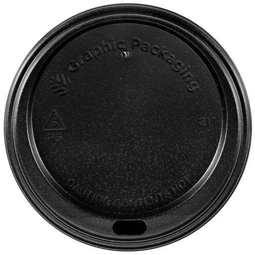 [LHRDSB-8] Tapa Negra IP para vaso 8oz c/100
