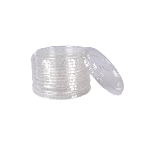 [A662PC] Tapa Plástica Lisa con Perforación IP para vasos 12/20oz. c/100