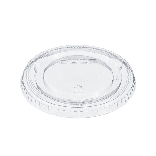 [662TP-0090] Tapa Plástica Lisa Solo p/9 y 12oz. c/100