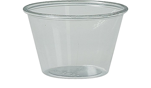 [T400-0090] Vaso Plástico "Souffle" Cristal Solo 4oz. c/250