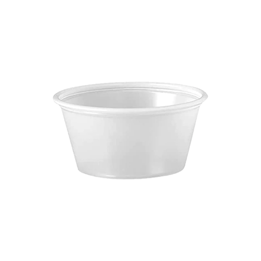 [P200N] Vaso Plástico "Souffle" Traslúcido Solo 2oz c/250